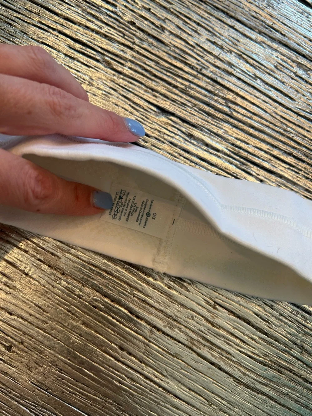 lululemon athletica white Women’s Performance Headband